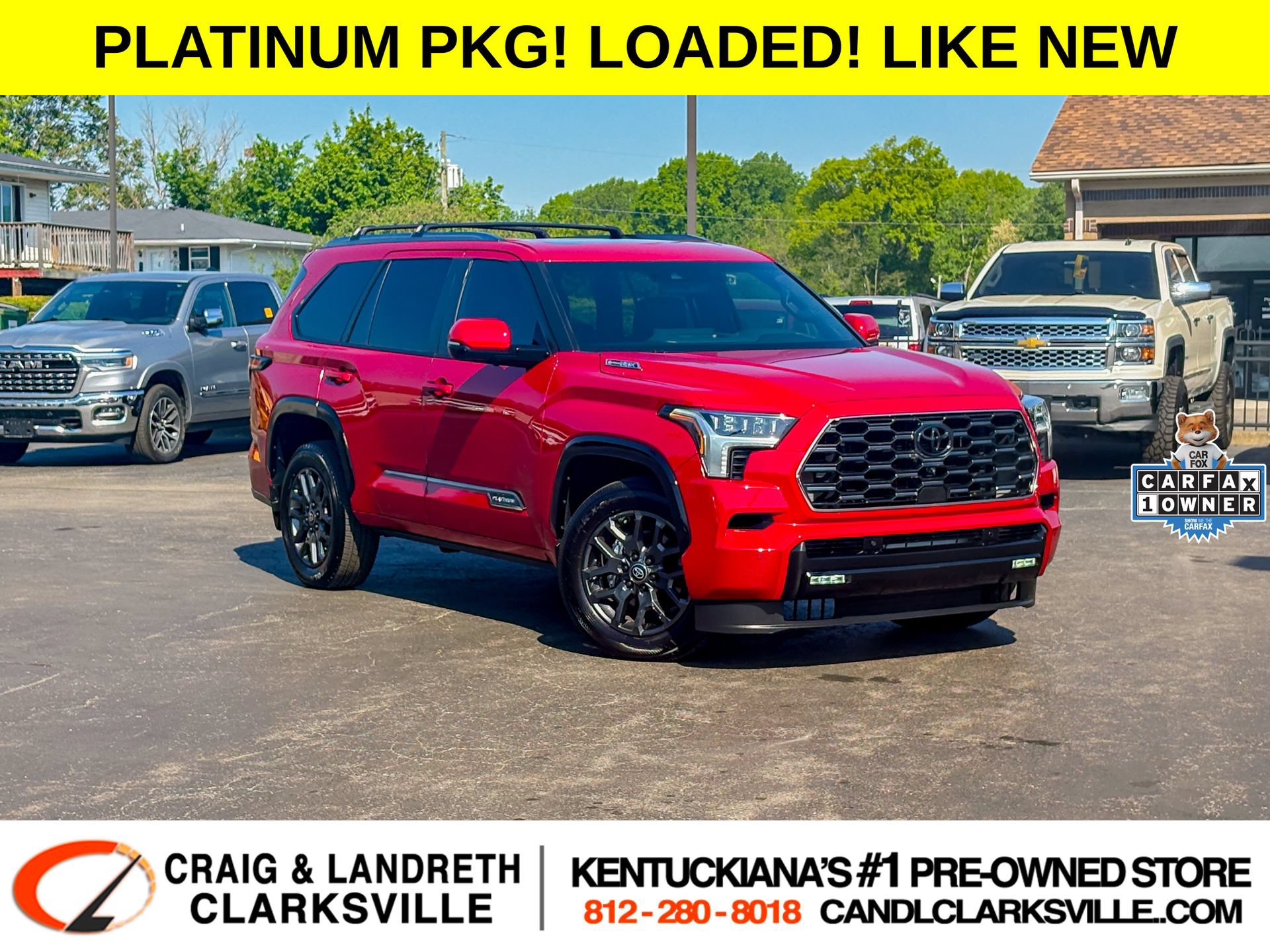 Used 2025 Toyota Sequoia Platinum