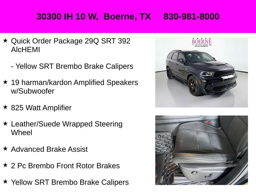 Used 2024 Dodge Durango SRT image 44