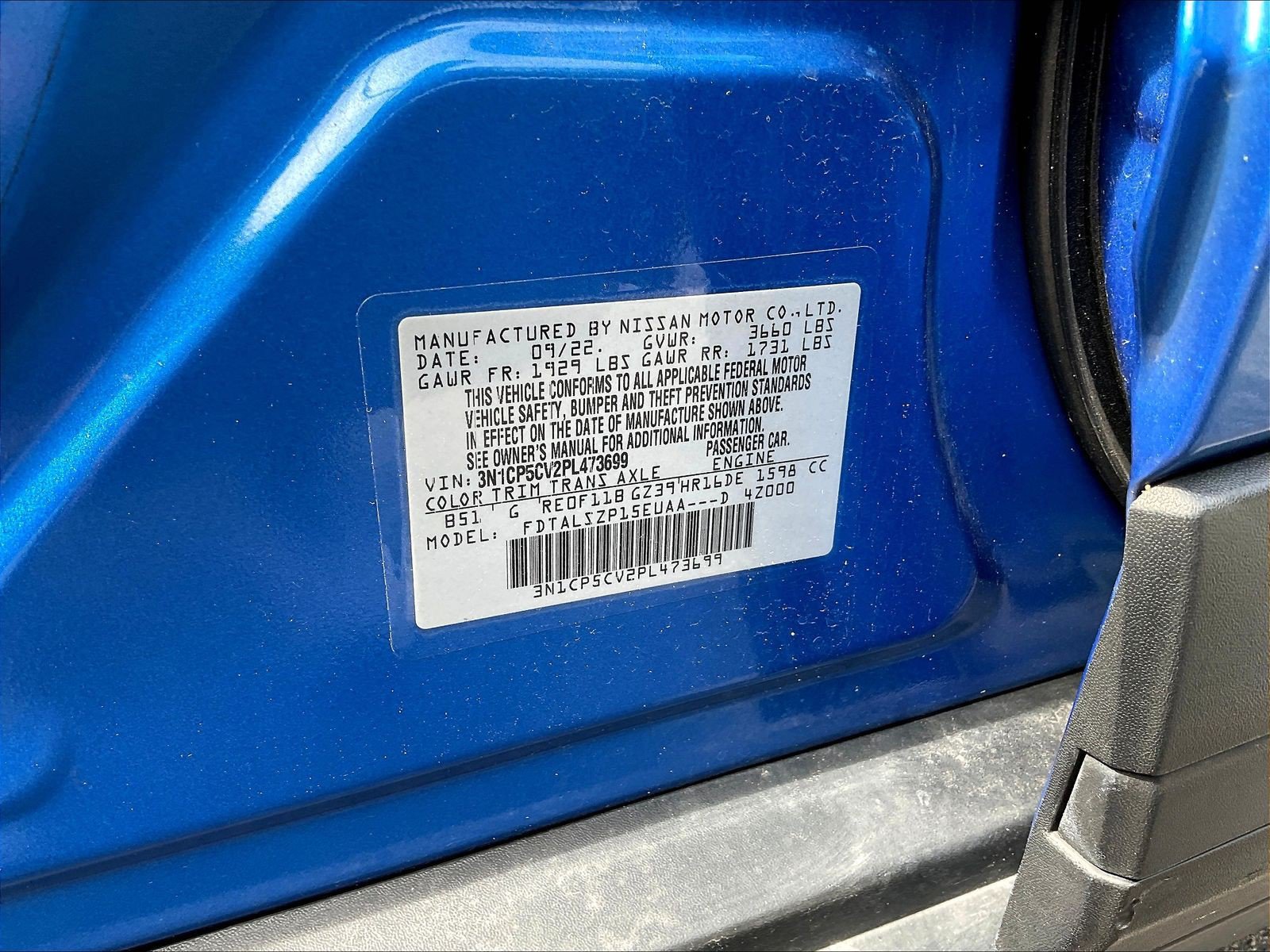 Used 2023 Nissan Kicks SV FWD image 19