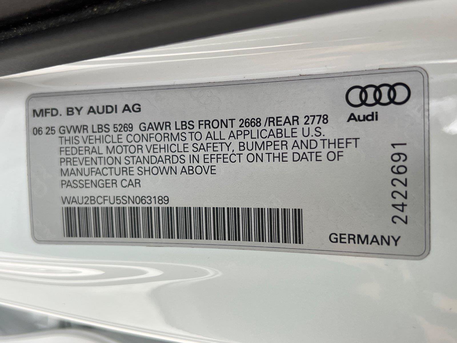 Used 2025 Audi A5 Premium Plus AWD/4WD image 33