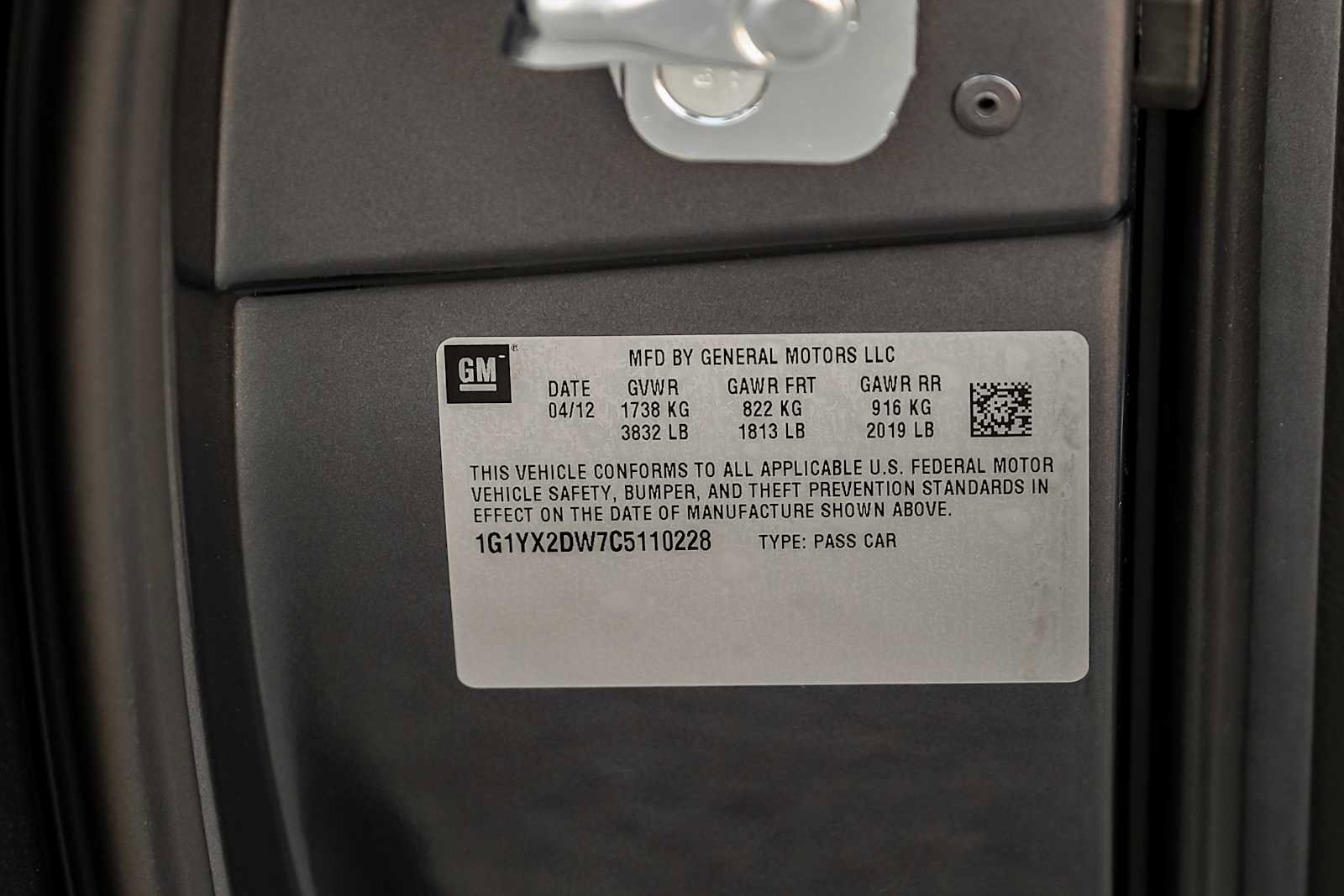 Used 2012 Chevrolet Corvette Grand Sport w/ 4LT Preferred Equipment Group image 83