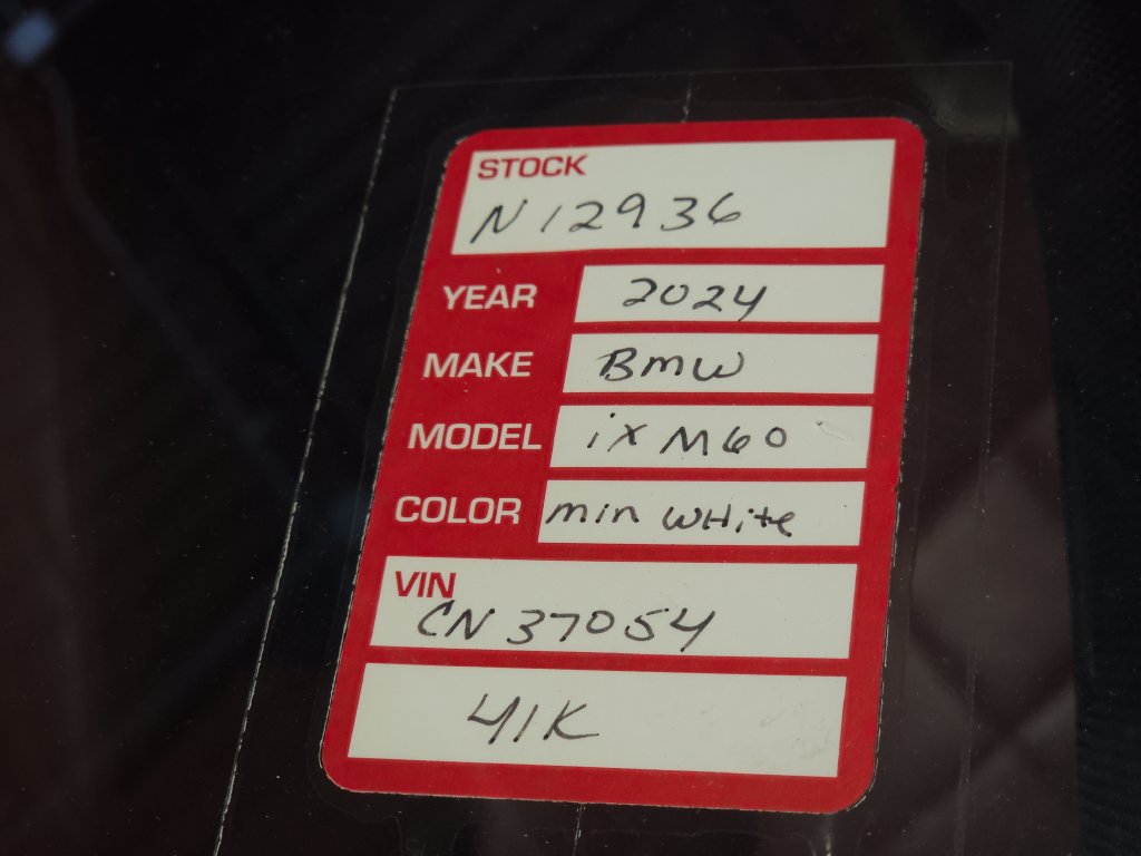 Certified 2024 BMW iX M60 AWD/4WD image 50