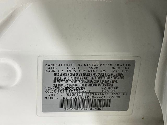 Used 2024 Nissan Versa S w/ Trunk Package image 23