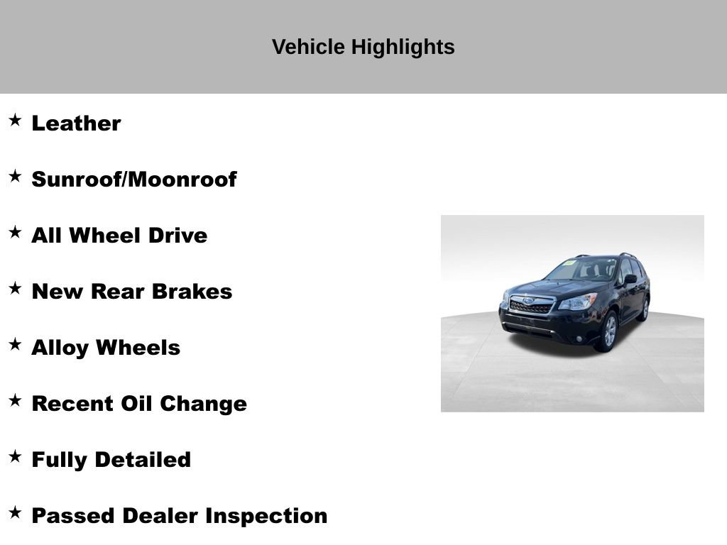 Used 2015 Subaru Forester 2.5i Limited image 9