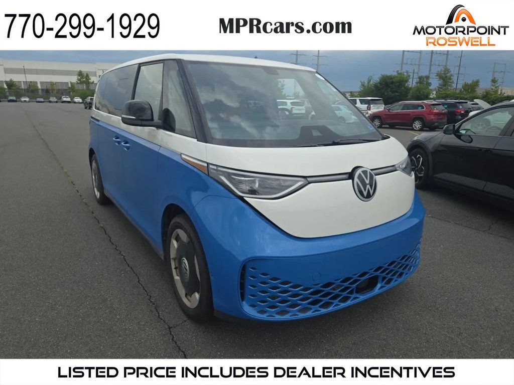 Used 2025 Volkswagen ID. Buzz Pro S RWD image 1