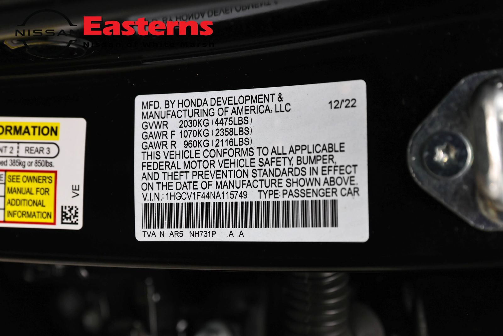 Used 2022 Honda Accord Sport Special Edition image 32