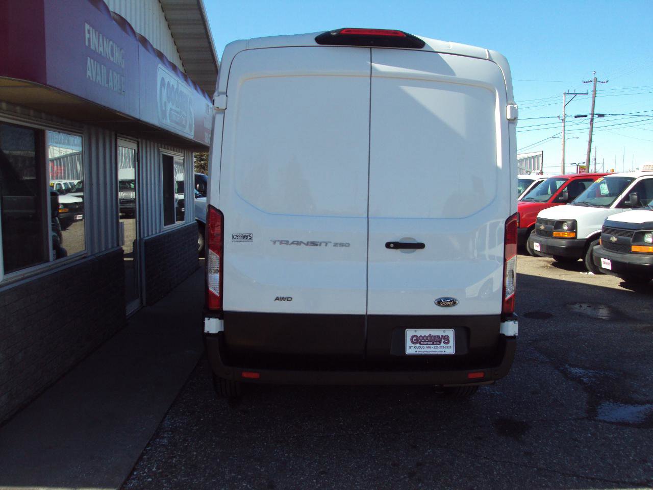 Used 2023 Ford Transit 250 Medium Roof AWD w/ Load Area Protection Package image 6