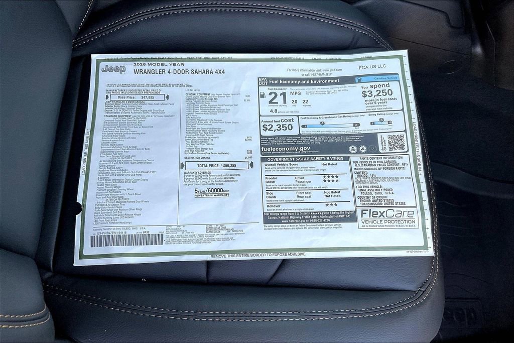New 2026 Jeep Wrangler Sahara image 14