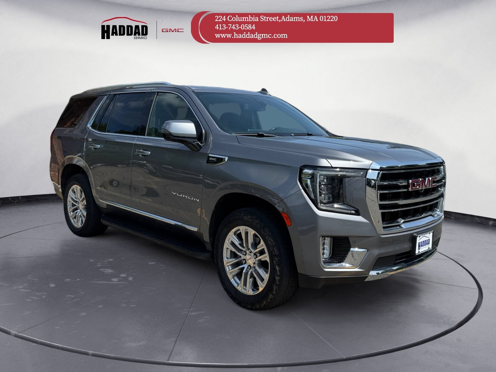 Used 2021 GMC Yukon SLT w/ SLT Premium Package AWD/4WD image 3