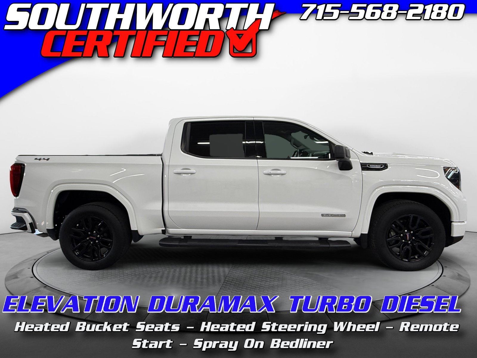 Used 2024 GMC Sierra 1500 Elevation w/ LPO, Elevation Black Package