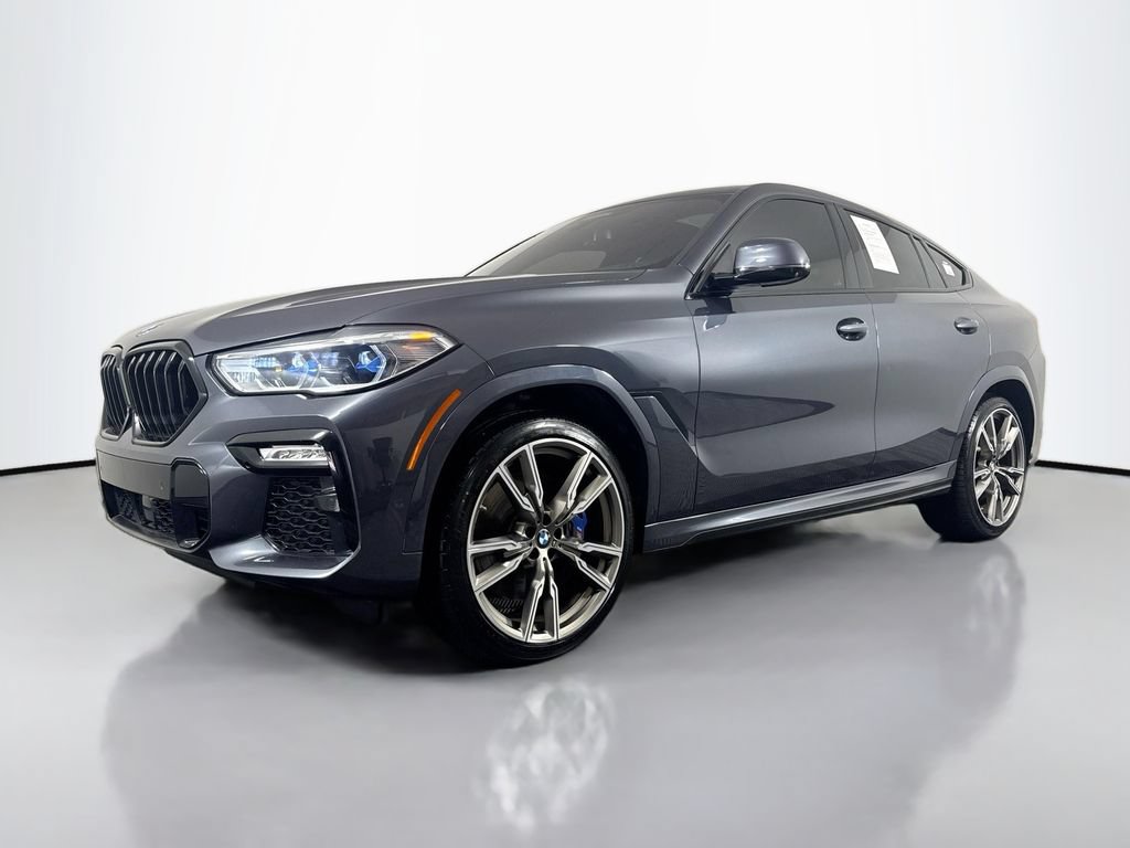 Used 2021 BMW X6 M50i w/ Executive Package AWD/4WD image 44