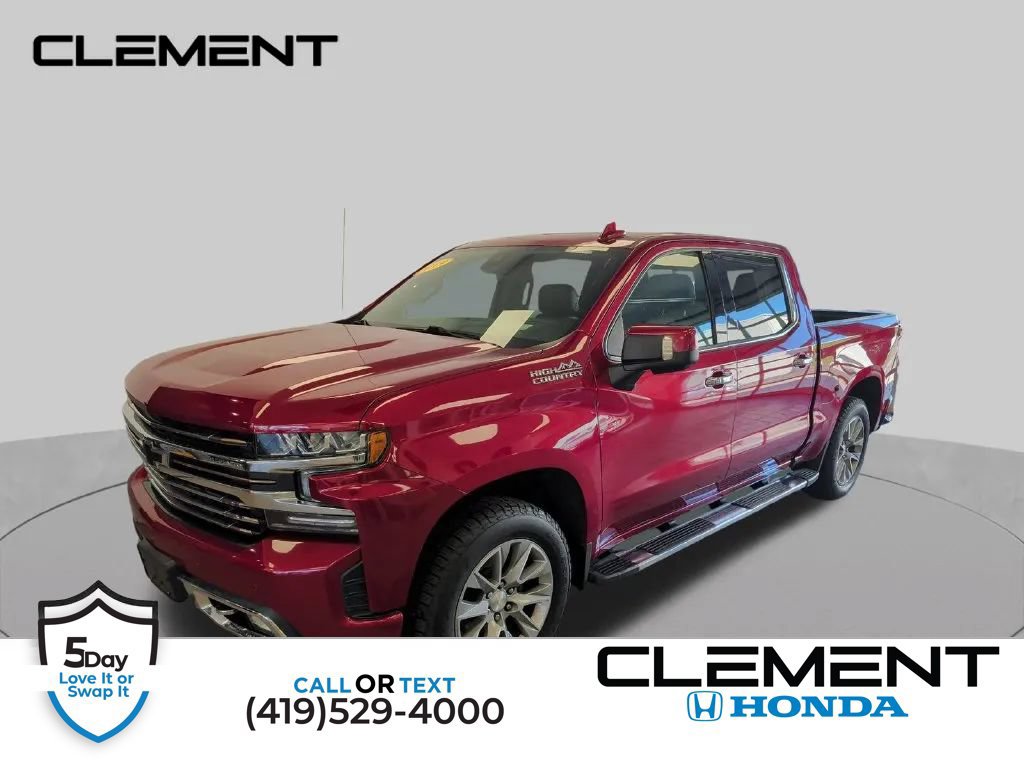 Used 2019 Chevrolet Silverado 1500 High Country w/ Technology Package AWD/4WD 360° Tour