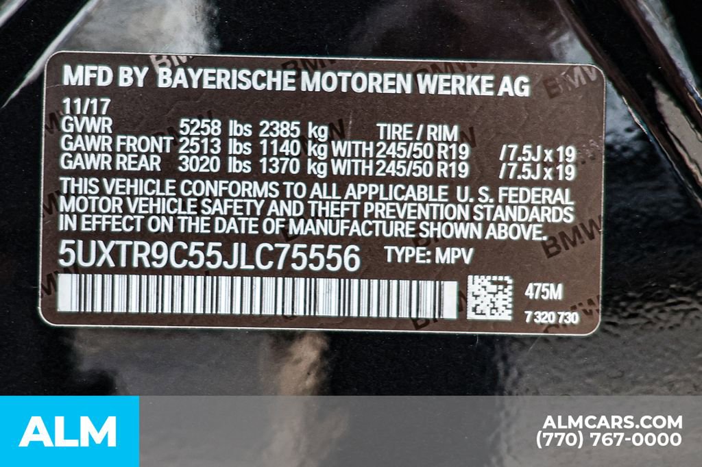 Used 2018 BMW X3 xDrive30i image 60