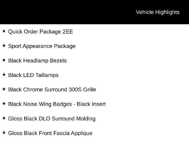 Used 2020 Chrysler 300 Touring w/ Sport Appearance Package RWD image 2