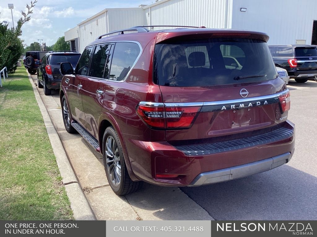 Used 2021 Nissan Armada Platinum w/ Captain's Chairs Package image 8