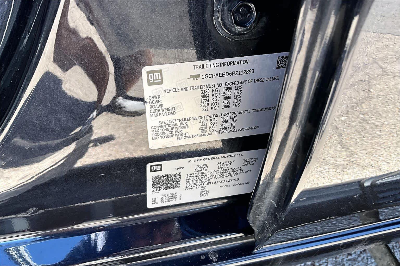 Used 2023 Chevrolet Silverado 1500 LTZ RWD image 34