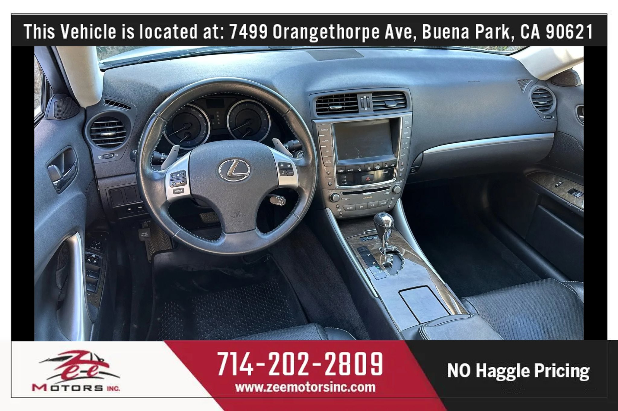 Used 2012 Lexus IS 250 IS 250 Sedan 4D w/ Premium Pkg Value Edition image 18