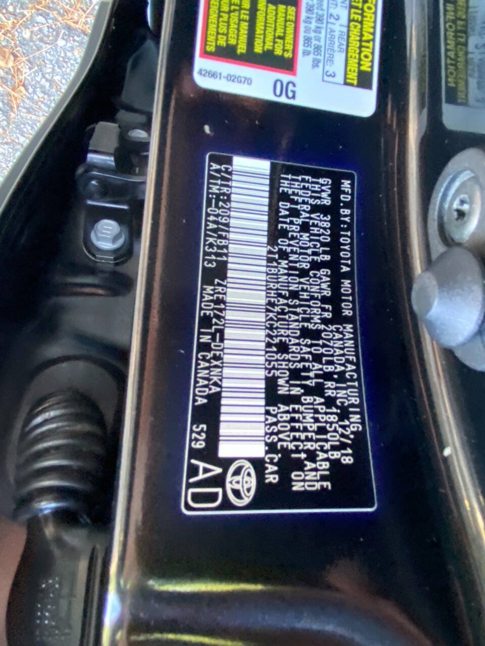 Used 2019 Toyota Corolla LE FWD image 48
