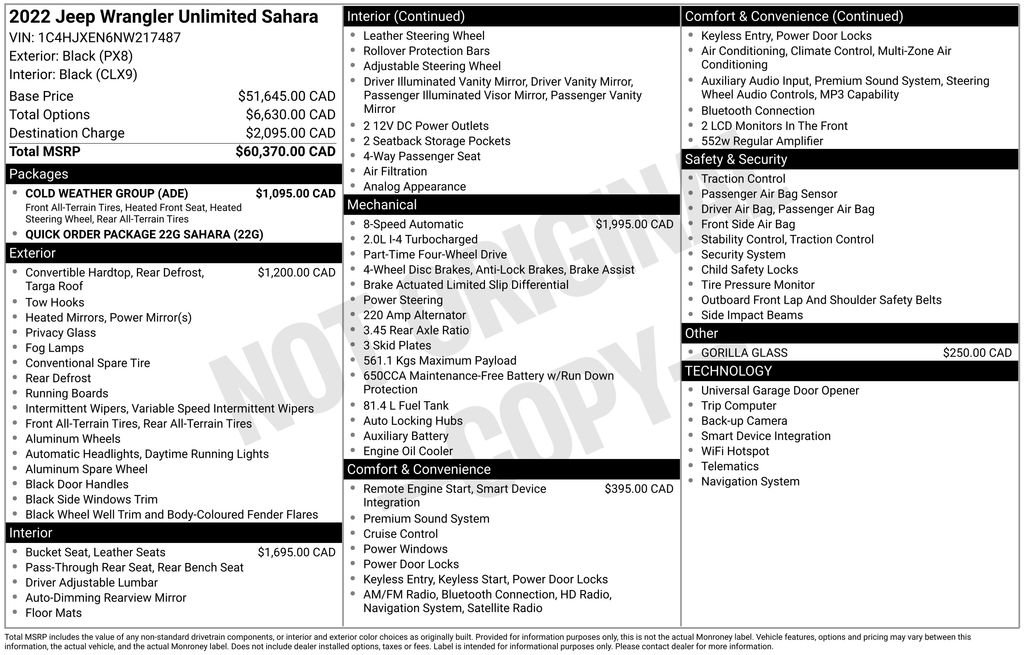 Used 2022 Jeep Wrangler Unlimited Sahara w/ Cold Weather Group image 14