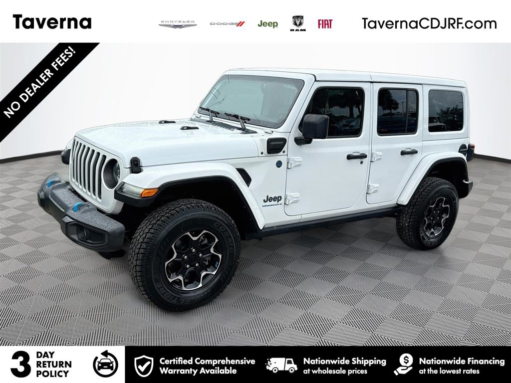 Certified 2023 Jeep Wrangler Unlimited Rubicon 4xe w/ Cold Weather Group AWD/4WD image 1