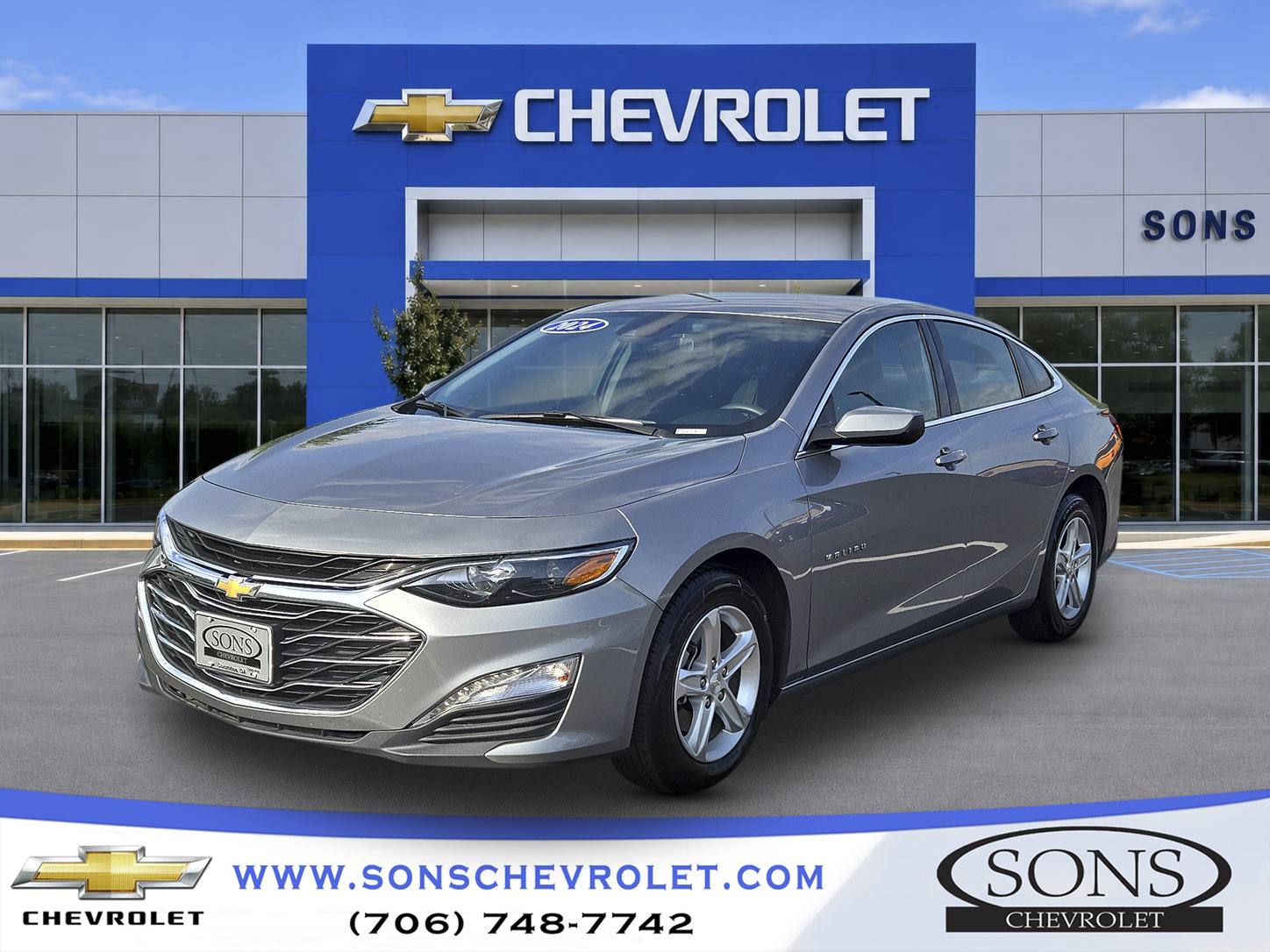 Certified 2024 Chevrolet Malibu LT FWD image 1