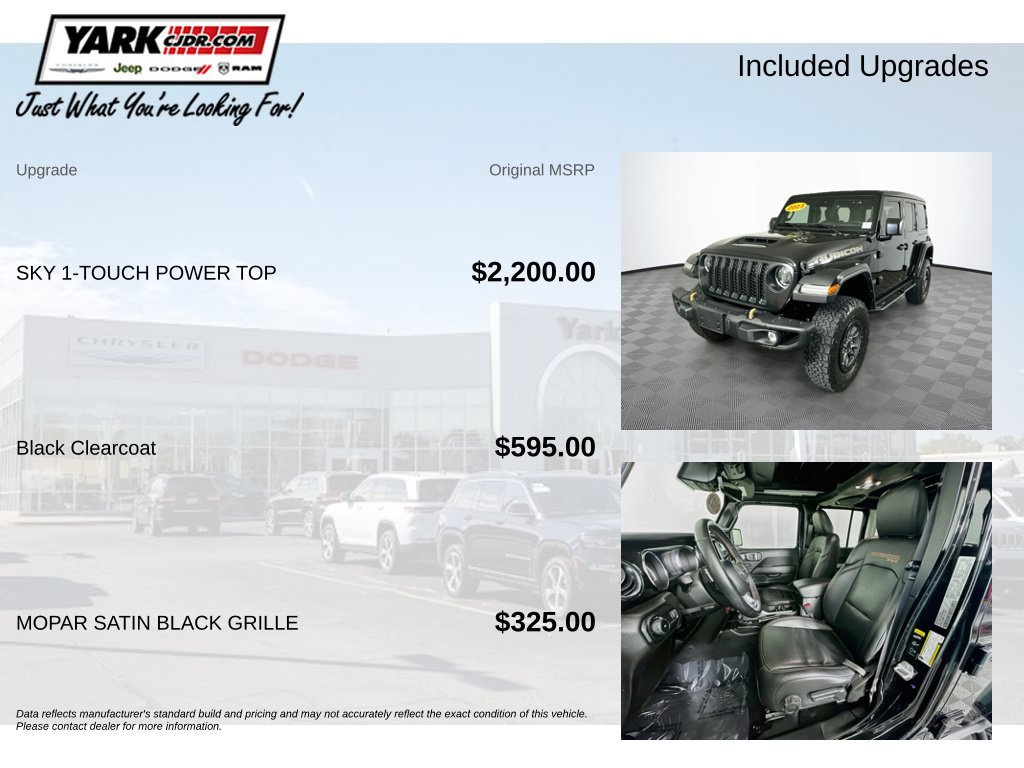 Used 2023 Jeep Wrangler Unlimited Rubicon 392 AWD/4WD image 5