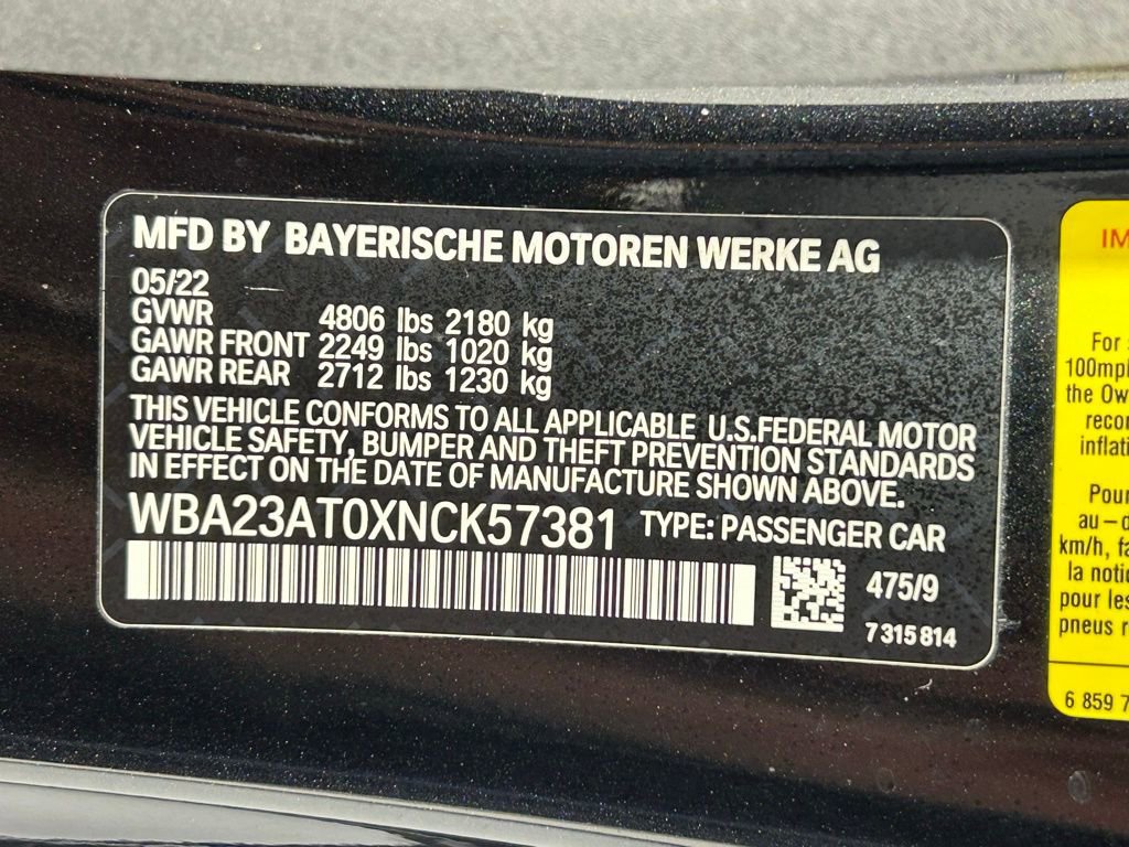 Used 2022 BMW 430i 430i w/ M Sport Package image 43