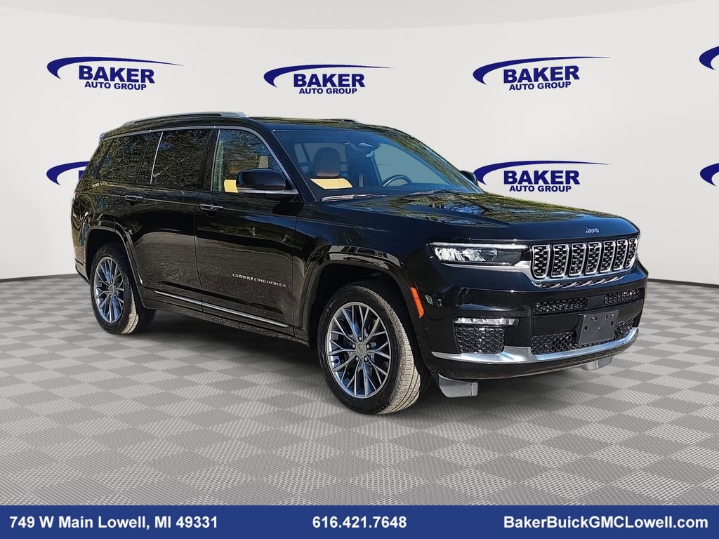 Used 2022 Jeep Grand Cherokee L Summit w/ Advanced Protech Group IV image 3