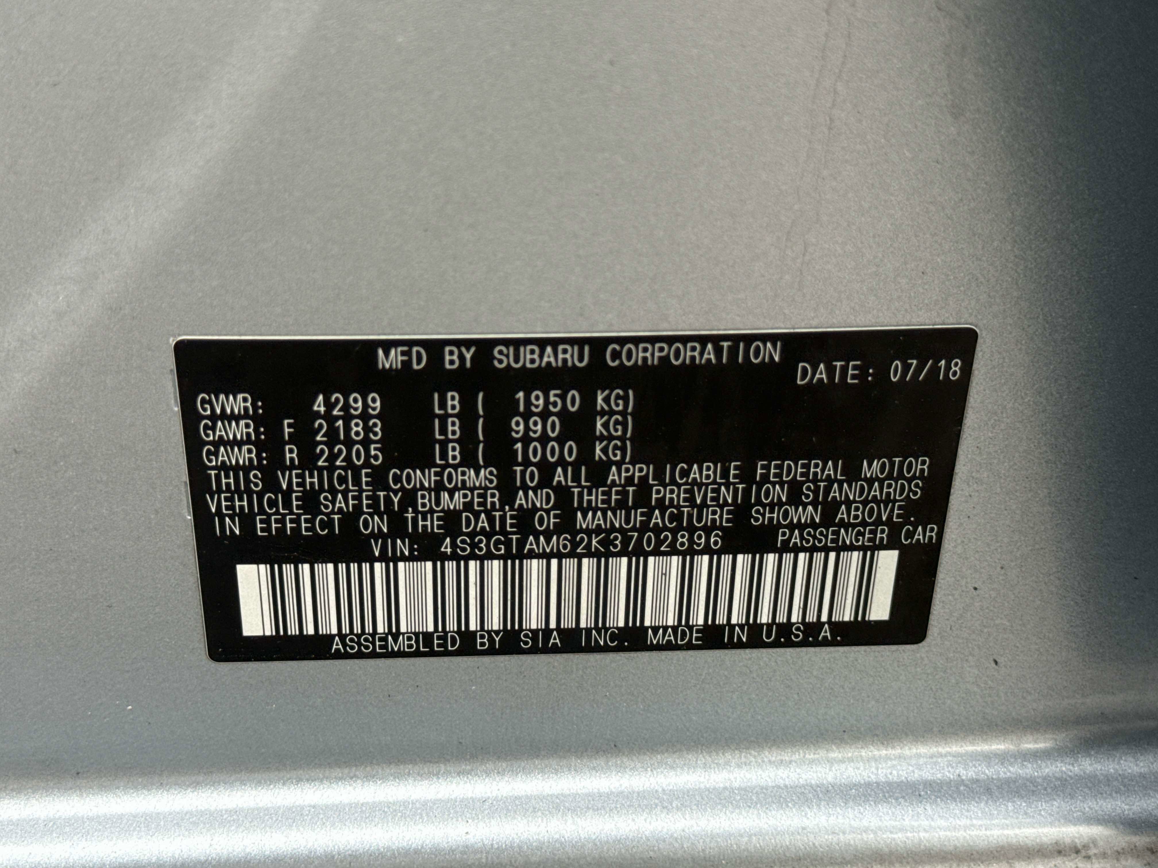 Used 2019 Subaru Impreza 2.0i Sport AWD/4WD image 27