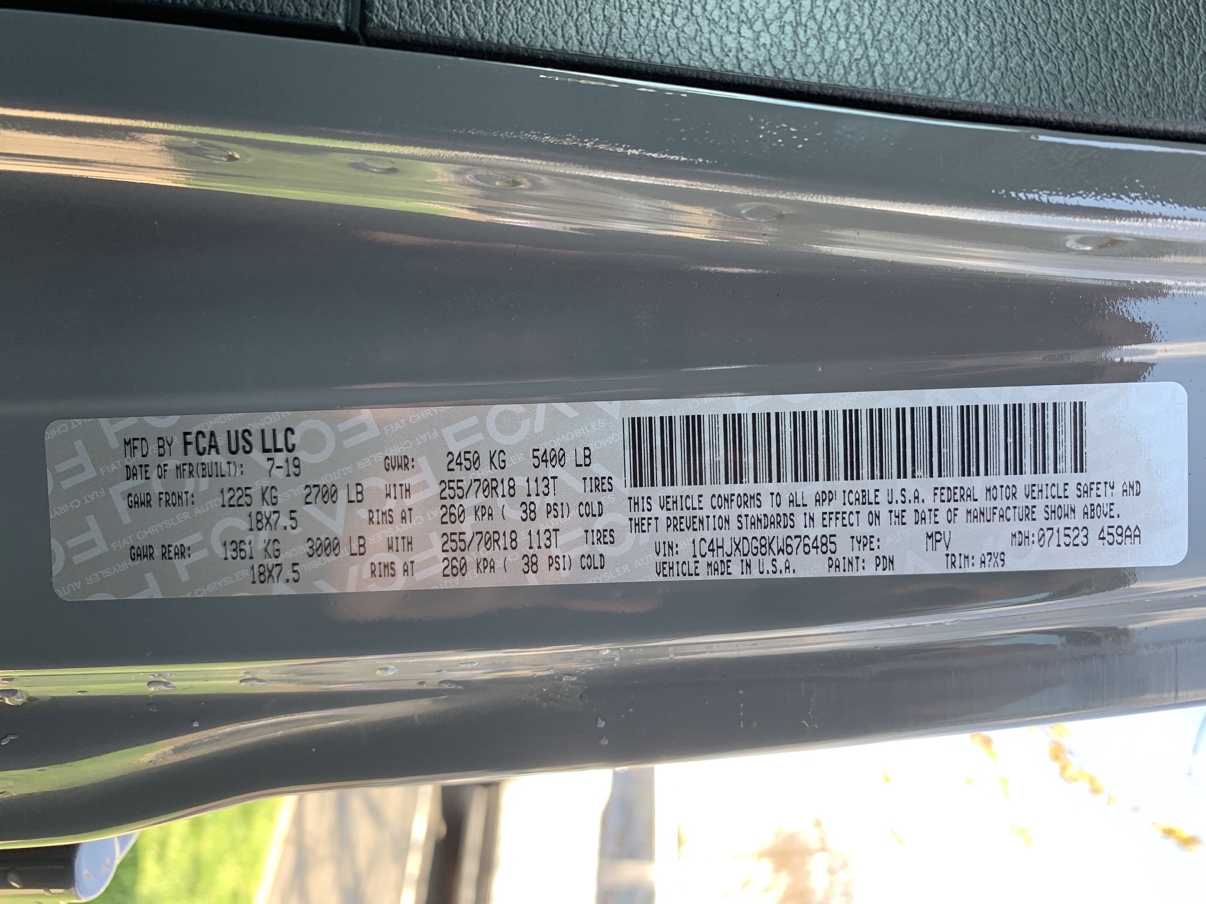 Used 2019 Jeep Wrangler Unlimited Sport image 34