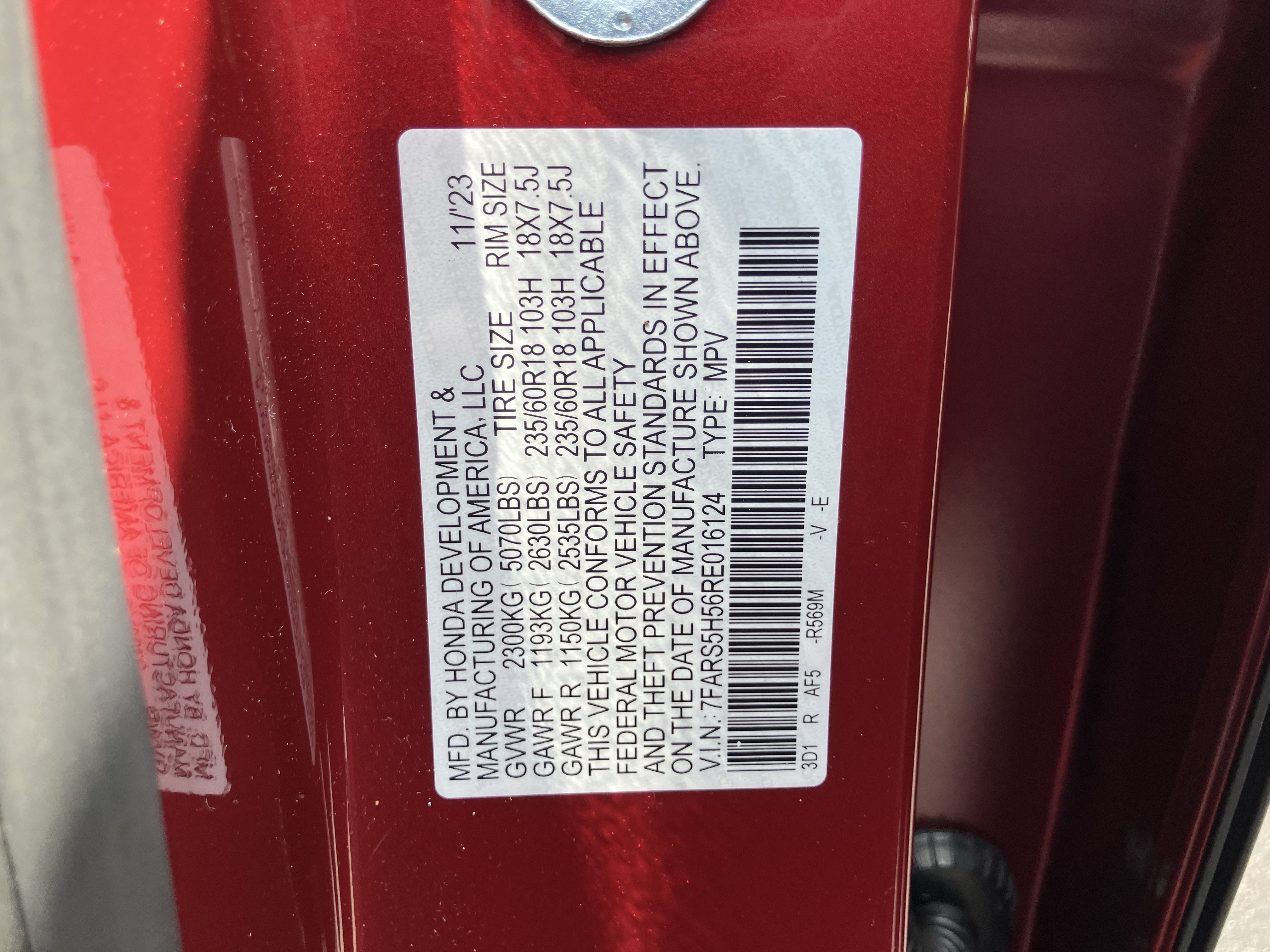 Certified 2024 Honda CR-V Sport image 35