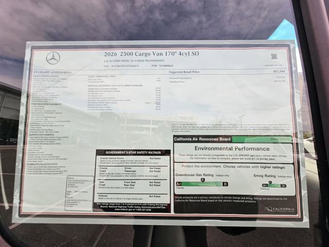 New 2026 Mercedes-Benz Sprinter 2500 image 4
