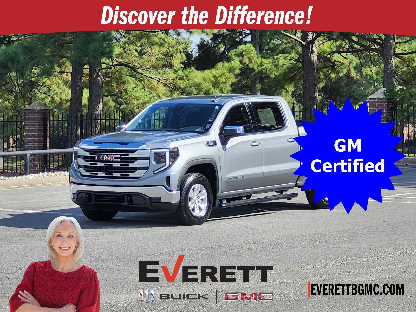 Certified 2025 GMC Sierra 1500 SLE