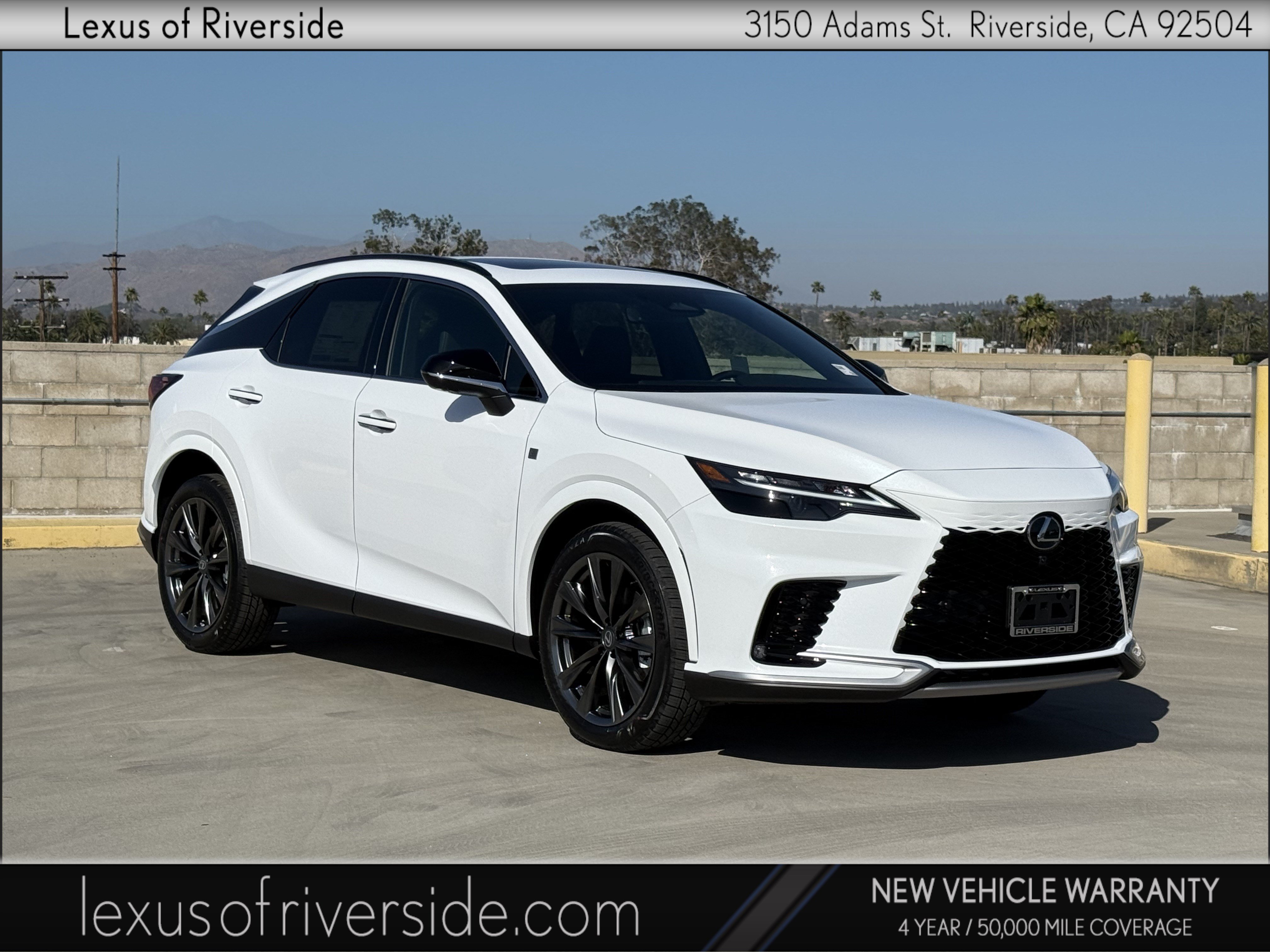 New 2026 Lexus RX 350 F Sport