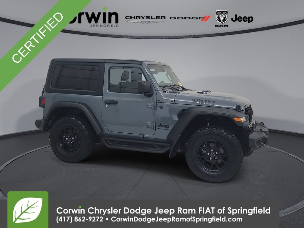 Certified 2024 Jeep Wrangler Sport