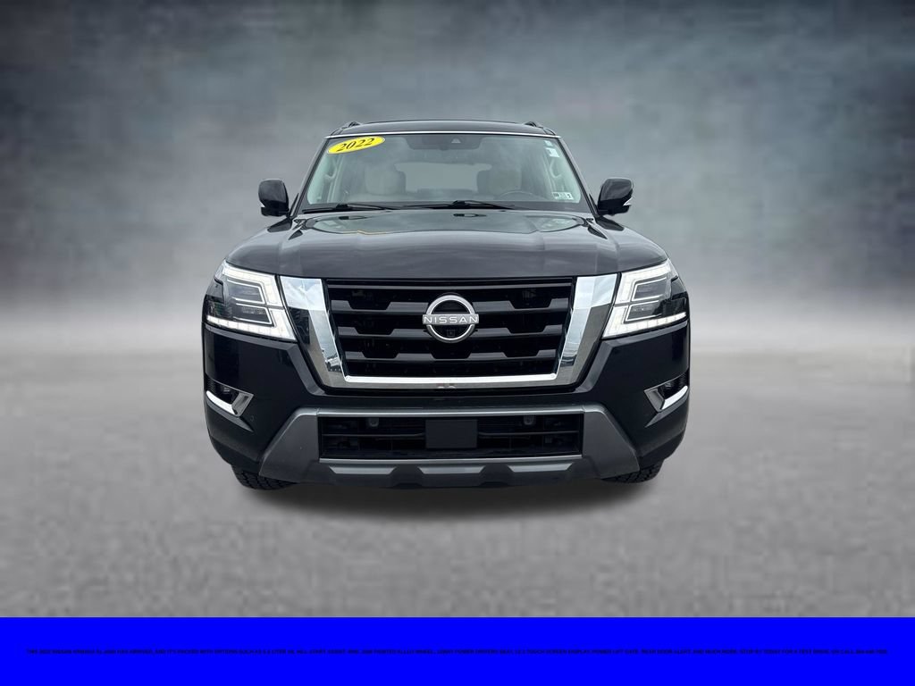 Used 2022 Nissan Armada SL w/ Captain's Chairs Package AWD/4WD video 3