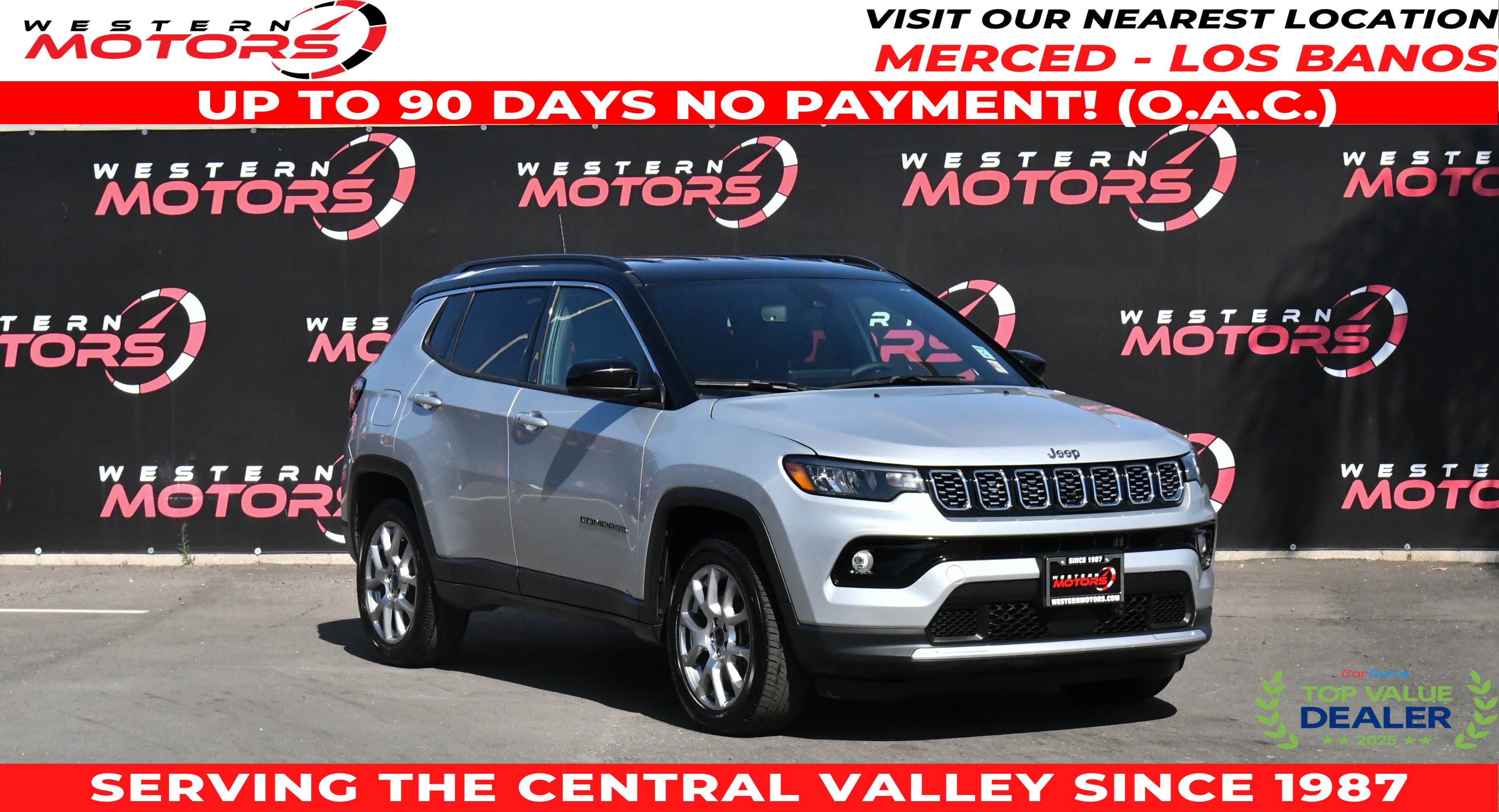 Used 2025 Jeep Compass Limited AWD/4WD image 1