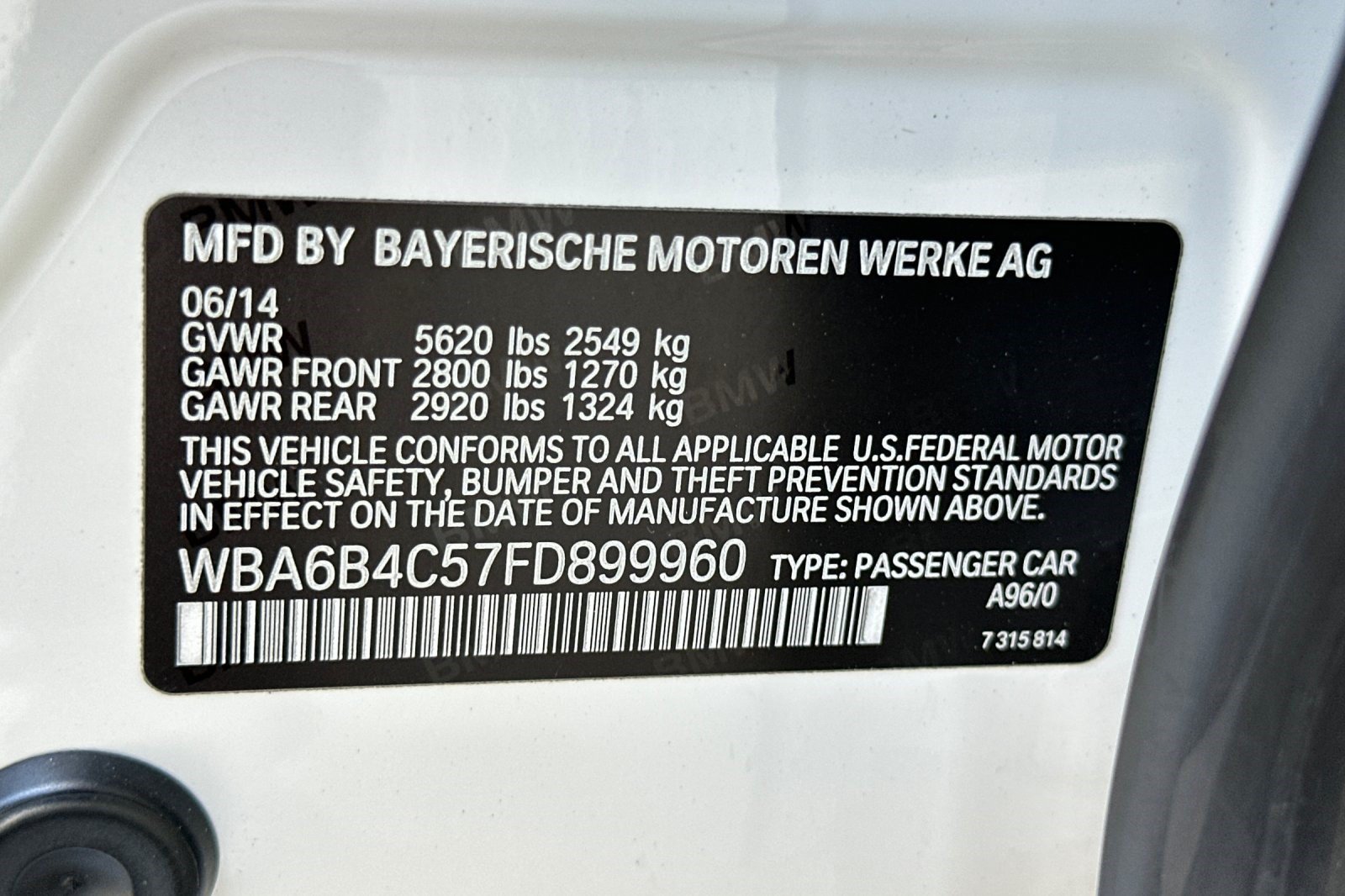 Used 2015 BMW ALPINA B6 xDrive Gran Coupe AWD/4WD image 27