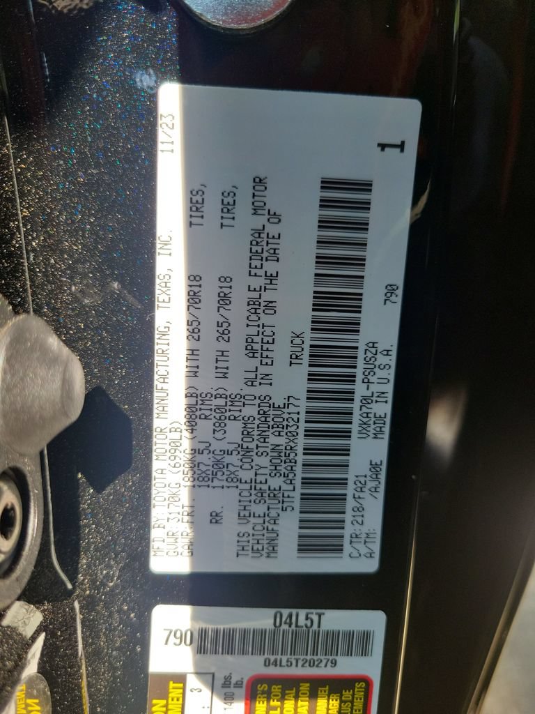 Used 2024 Toyota Tundra SR5 w/ SX Package RWD image 37