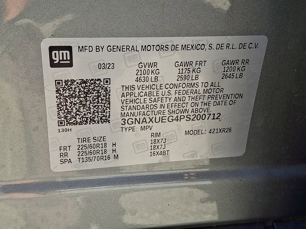 Certified 2023 Chevrolet Equinox LT AWD/4WD image 28