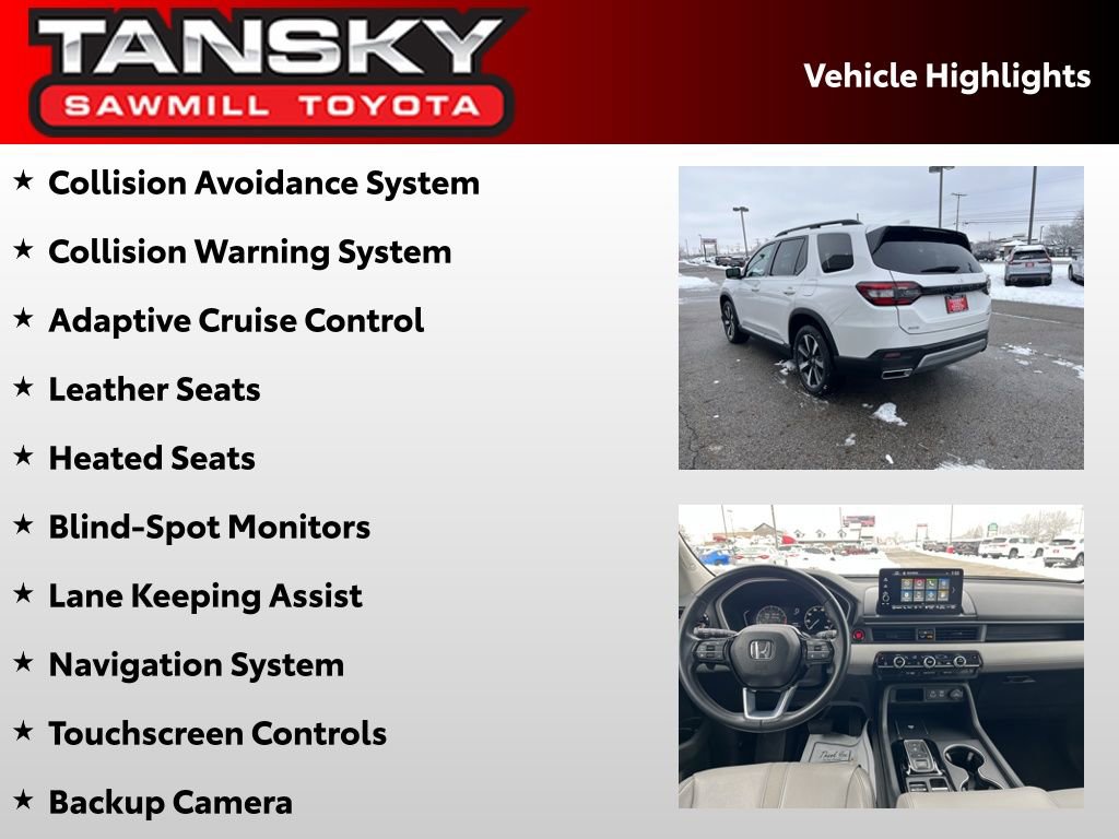 Used 2025 Honda Pilot Touring image 9