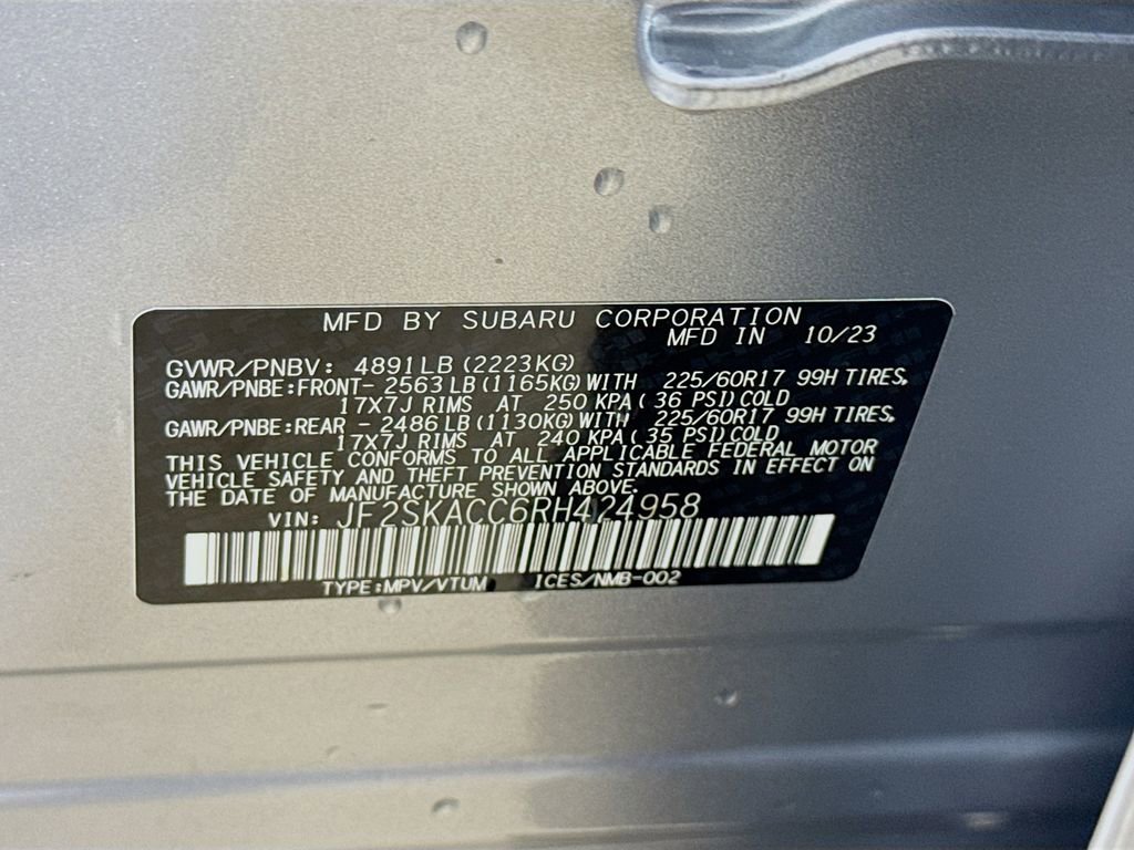 Certified 2024 Subaru Forester Premium image 28