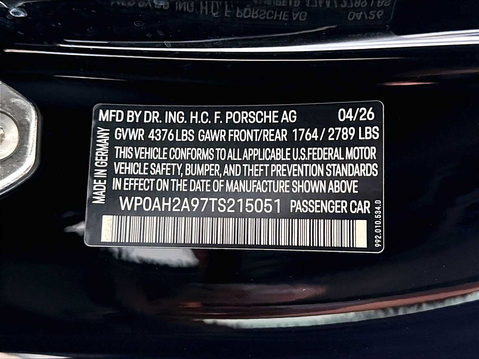 New 2026 Porsche 911 Carrera S RWD image 30