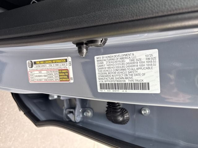 New 2026 Honda Ridgeline RTL image 32