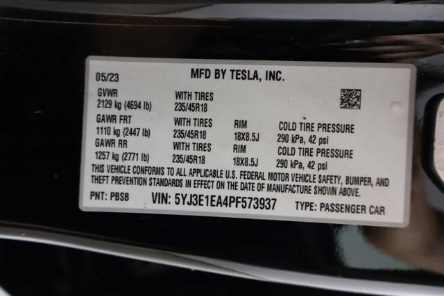 Used 2023 Tesla Model 3 Standard Range RWD image 42