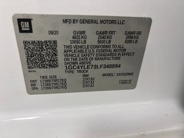 Used 2020 Chevrolet Silverado 2500 W/T w/ WT Convenience Package image 14