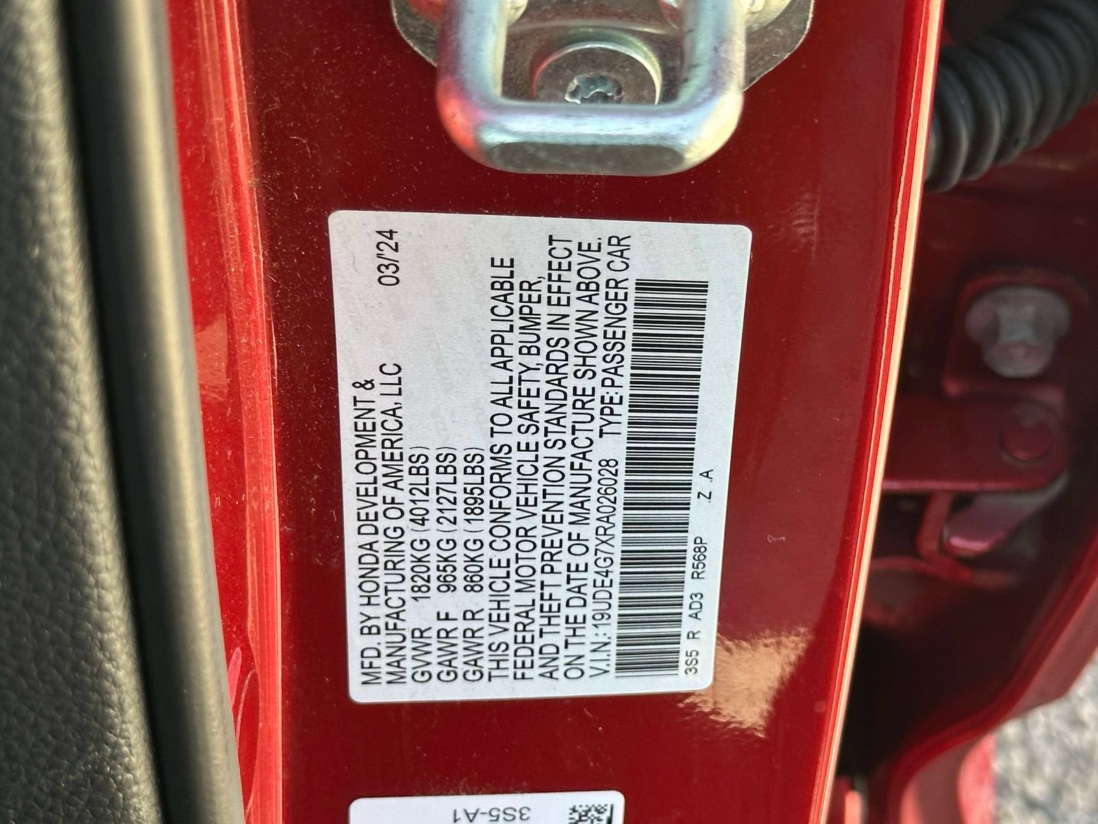 Certified 2024 Acura Integra A-Spec w/ Technology Package FWD image 27
