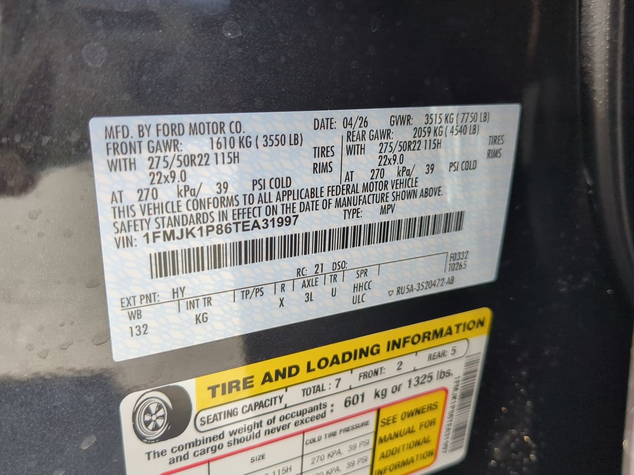 New 2026 Ford Expedition Max King Ranch AWD/4WD image 28