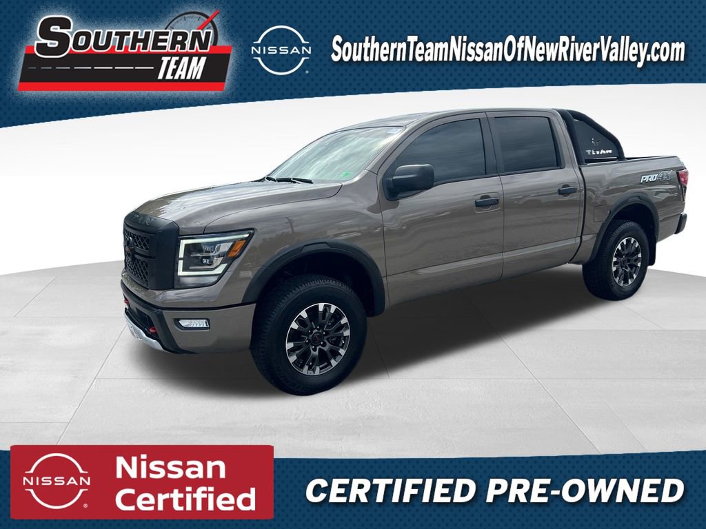 Certified 2022 Nissan Titan PRO-4X w/ Off Road Protection Package