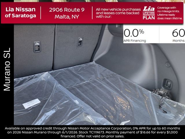 New 2026 Nissan Murano SL AWD/4WD image 34